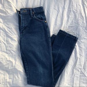 Straight leg jeans